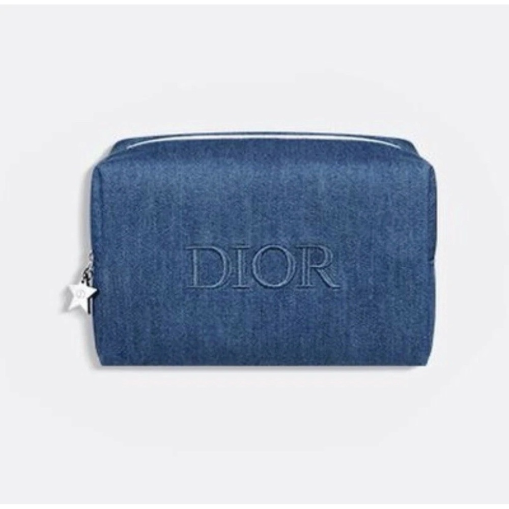 DIOR Beauty Limited Edition Blue Denim Pouch